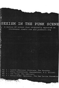 sexism in the punk scene