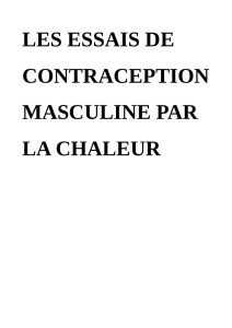ContraceptionChaleur